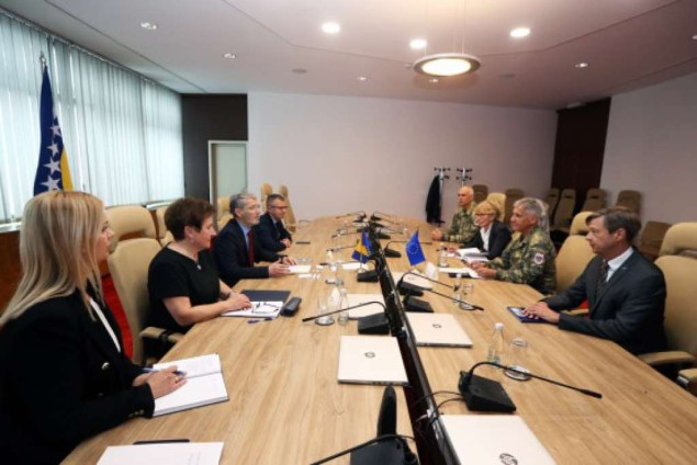 Imamović i Pendeš razgovarali s komandantom EUFOR-a