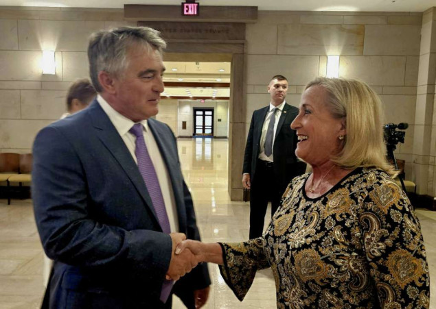 Komšić prisustvovao promociji filma 'Kiss the future' u sjedištu Kongresa SAD