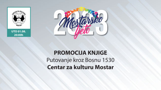 Program 'Mostarskog ljeta' ovoga tjedna u znaku književnosti