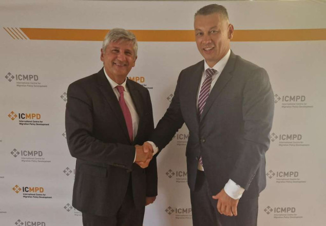 Nešić razgovarao s direktorom Međunarodnog centra za migracijsku politiku o nastavku saradnje