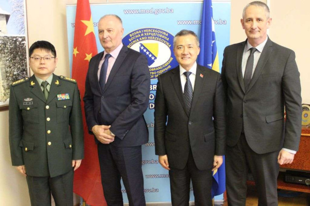 Helez i Ping o bilateralnoj saradnji ministarstava odbrane i oružanih snaga BiH i NR Kine