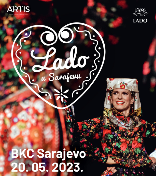 Koncert Ansambla narodnih plesova i pjesama Hrvatske "Lado"