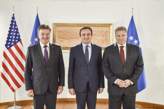 Sastanak međunarodne petorke s kosovskim premijerom Kurtijem