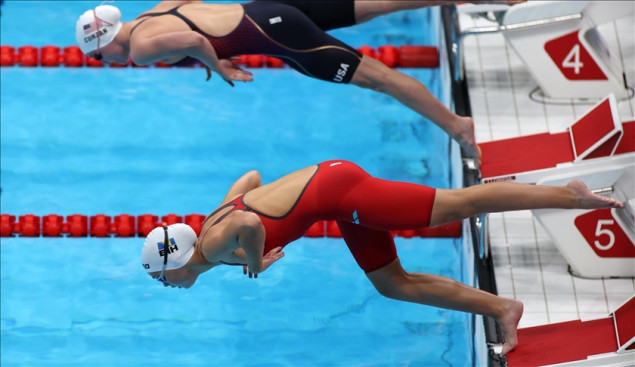 Lana Pudar u finalu utrke 100 metara delfin u Oranu