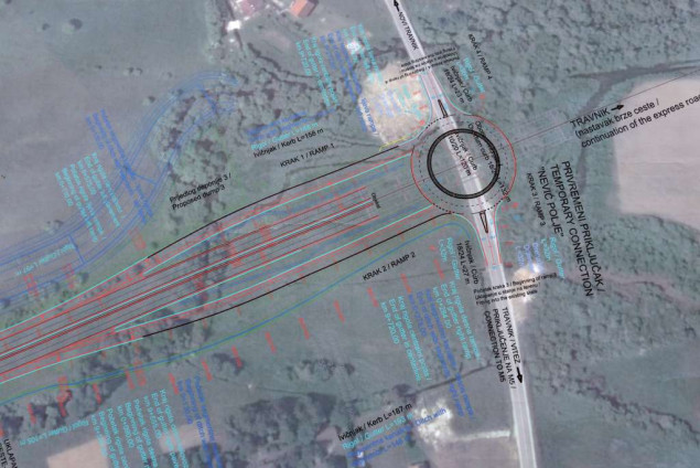 Prva dionica brze ceste Lašva – Nević Polje završena, ne zna se kada će biti otvorena