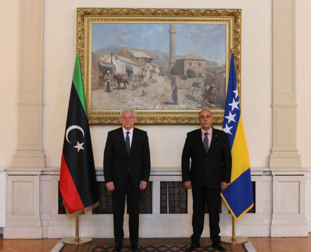 Džaferović- Benghalij: Odnosi BiH i Libije dobri i prijateljski