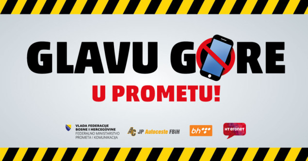 Najava početka kampanje „Glavu gore! Stop korištenju mobitela u prometu“