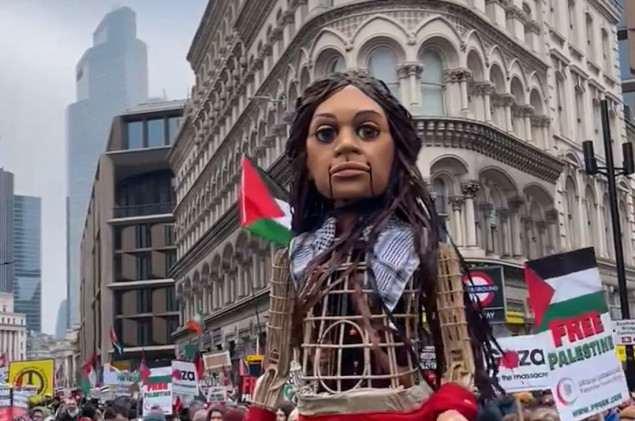 Hiljade ljudi u Londonu i drugim gradovima u propalestinskim marševima