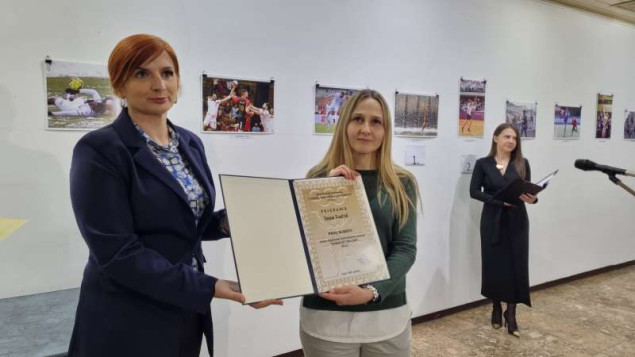 Ines Lučić dobitnica nagrade za najbolju sportsku fotografiju 'Tomislav Trojak'