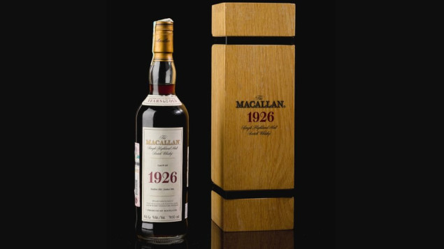 Najskuplja na svijetu: flaša Macallan viskija iz 1926. mogla bi se prodati za 1,37 miliona eura
