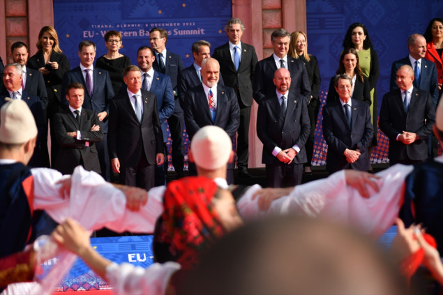 Macron u Tirani: Rat u Ukrajini je bezbjednosno pitanje za cijeli region