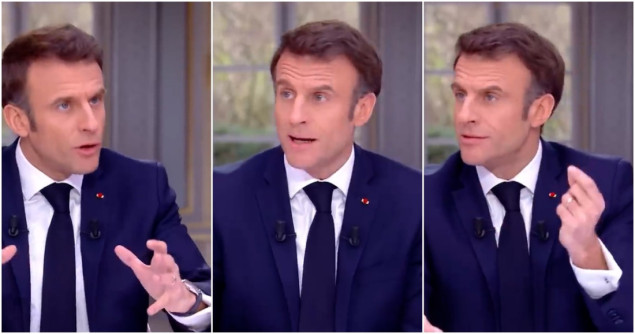 Macron usred intervjua skinuo skupocjeni sat