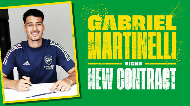 Martinelli produžio ugovor sa Arsenalom