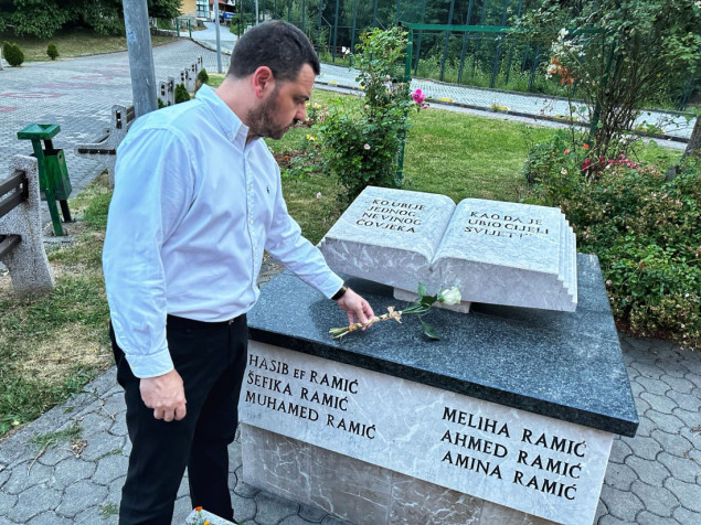 Magazinović posjetio tri stratišta u BiH: Nema nam naprijed bez iskrenog ‘Žao mi je!'