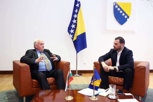 Magazinović sa ambasadorima Austrije i Bugarske: Bosni i Hercegovini je mjesto u EU