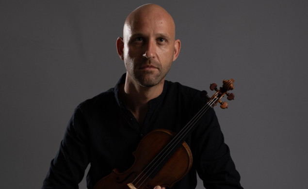 Violinista Marko Pop Ristov i violončelista Isak Haračić na Muzičkoj akademiji UNSA