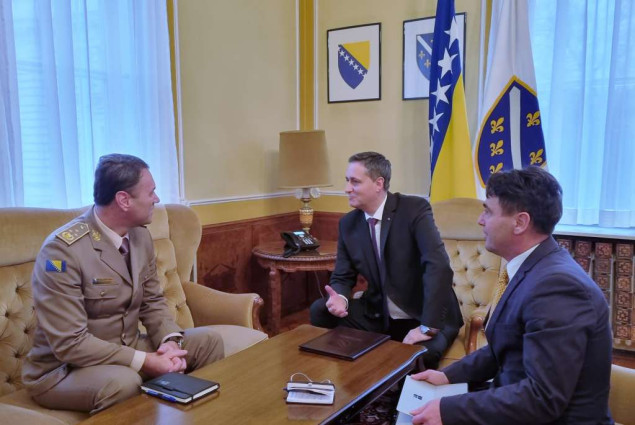 Bećirović i Mašović o izazovima s kojima se suočavaju Oružane snage BiH