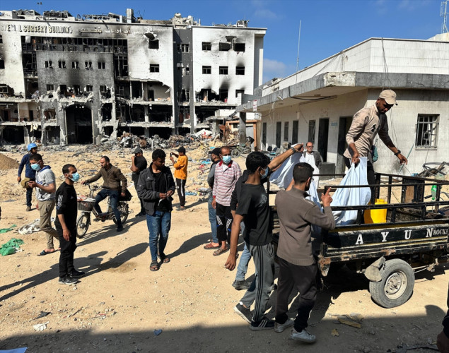 Masovna grobnica pronađena u dvorištu bolnice Shifa