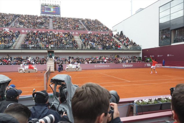 Počeo meč Đokovića i Van Asschea