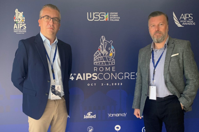 Bh. novinari Mehmedović i Kolar na kongresu Međunarodne asocijacije sportskih novinara