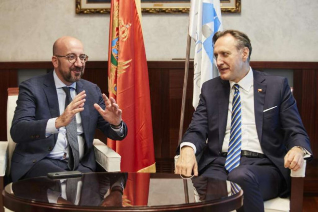 Predsjednik Europskog vijeća doputovao u posjet Crnoj Gori