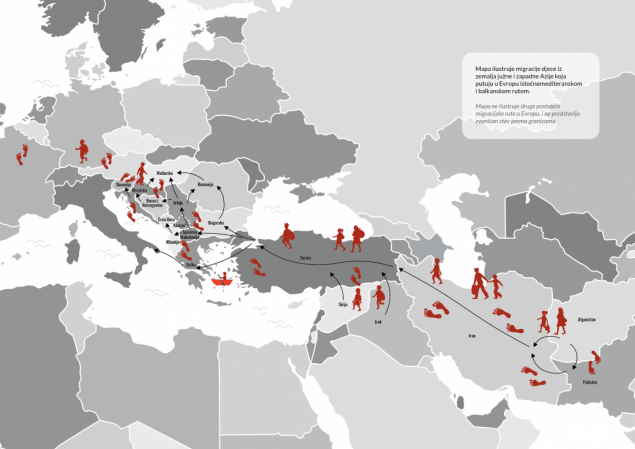 Djeca koja migriraju u EU balkanskom rutom izložena zastrašujućem nasilju