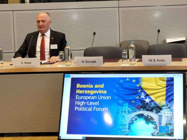 Helez na Političkom forumu u Briselu: EU pomažući BiH jača i vlastitu sigurnost