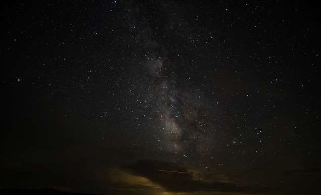Mliječni put na nebu iznad Arizone