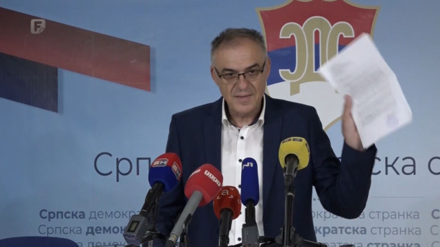 Podignuta optužnica protiv predsjednika SDS-a, Miličević ponovio da je u pitanju politički proces