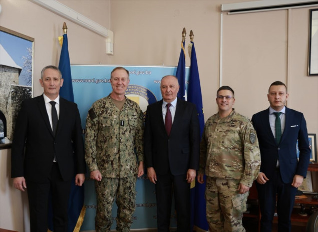 Sastanak Heleza i komandanta NATO-a Wikoffa: BiH ostaje čvrsto na euroatlantskom putu