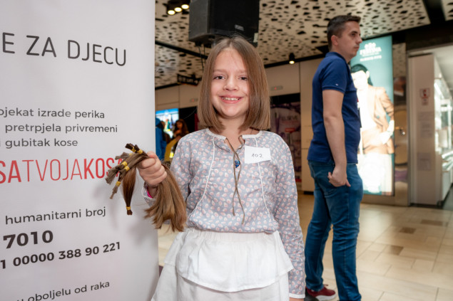 Srce za djecu oboljelu od raka: Većina donatora kose mlađa od 18 godina
