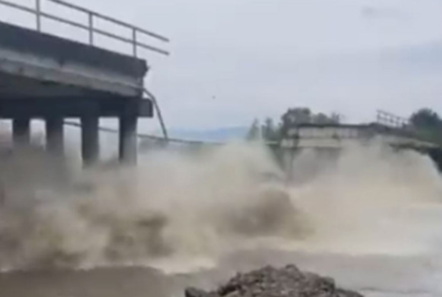 Srušio se most u Mrčajevcima kod Čačka