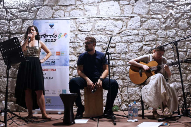 Trio Zerdelija nastupio na Mostarskom ljetu