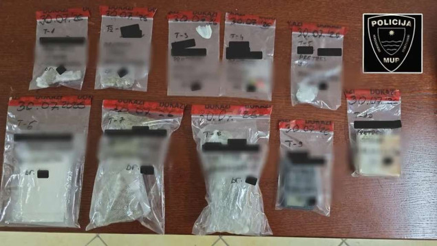 Policija u stanu u Mostaru pronašla razne vrste droga, uhićen 39-godišnjak