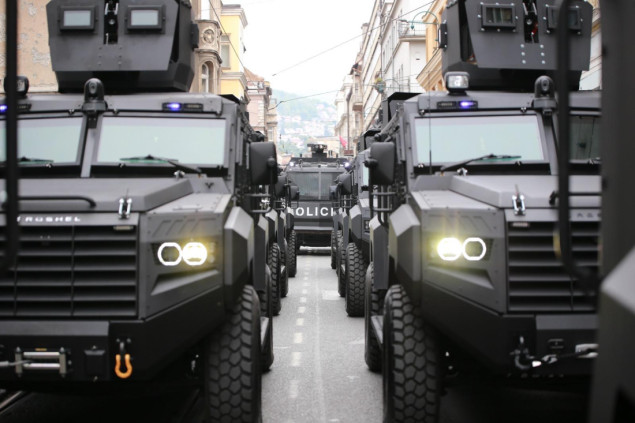MUP Kantona Sarajevo nabavlja nova specijalna oklopna vozila, imat će ih 13 na raspolaganju