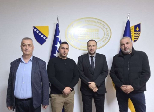 Predstavnici SRSBiH s premijerom BPK-a o organizaciji Jadransko-podunavskog kupa
