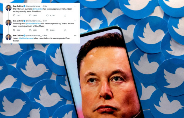 Direktni obračun: Musk sa Twittera briše račune novinara koji ga kritikuju
