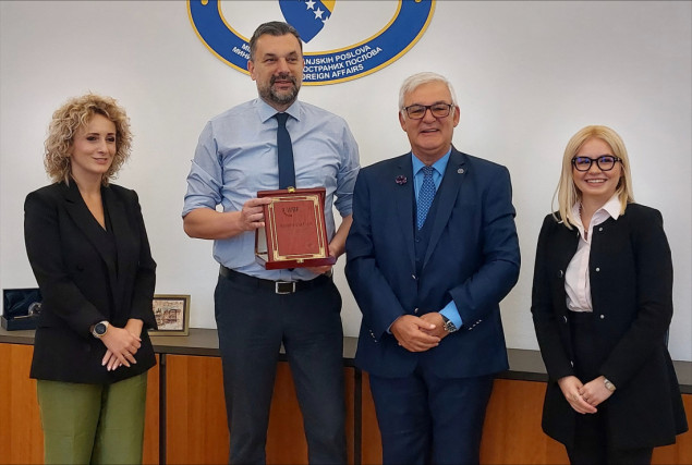 Ministar Konaković sastao se sa izvršnim direktorom Fonda za Zapadni Balkan