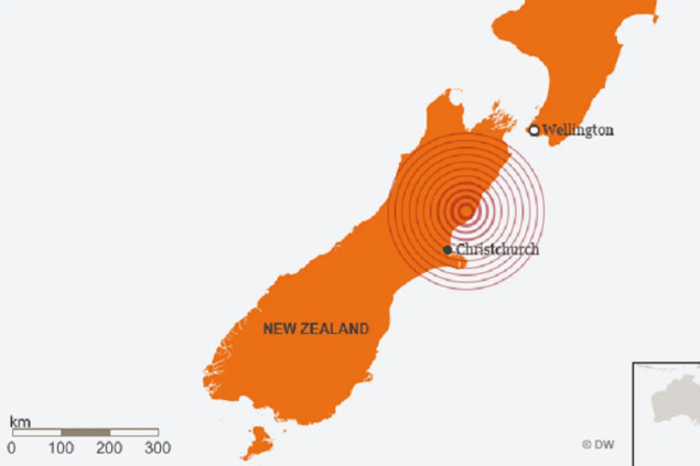 Zemljotres jačine 6,6 stepeni po Richteru pogodio Novi Zeland