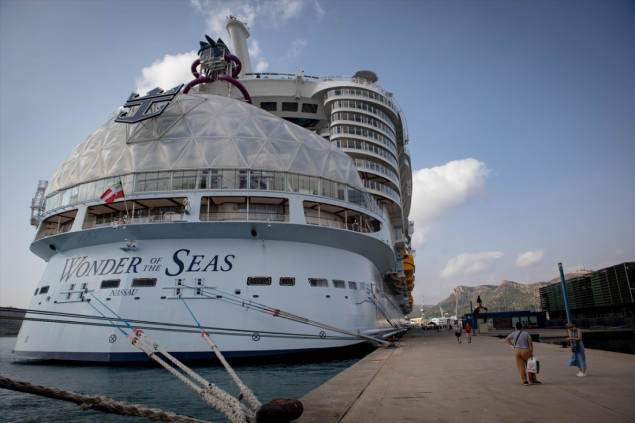 Najveći brod na svijetu "Wonder of the Seas" u Kartageni