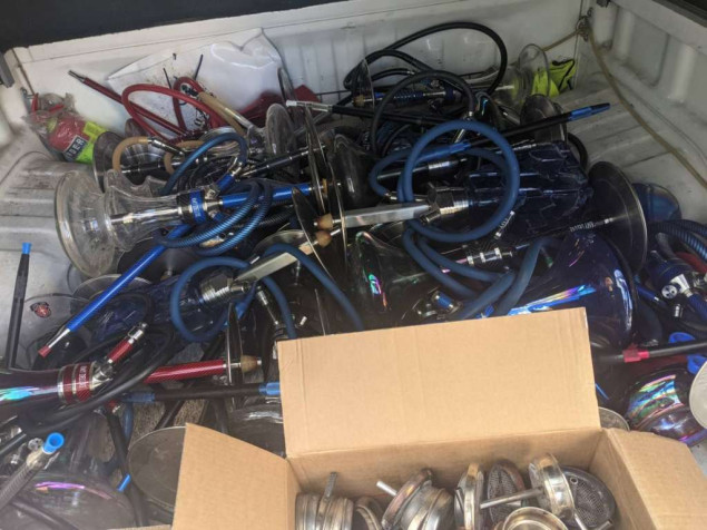 Akcija UIOBiH - Oduzeta veća količina aroma za nargile, rezani duhan, tekstil i mobilni telefoni