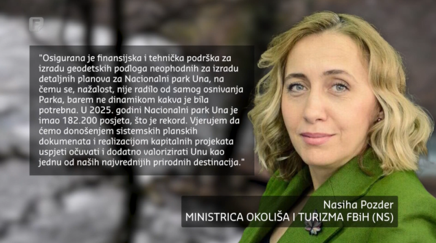 U završnoj fazi izrada Plana upravljanja Nacionalnim parkom Una