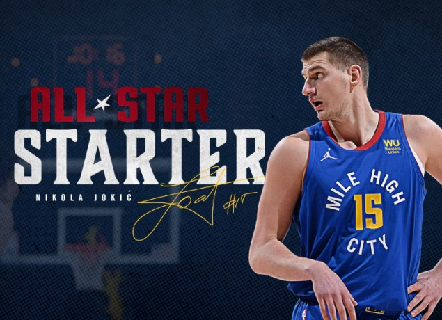 Jokić izabran za startera NBA All-Star utakmice