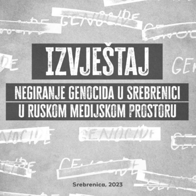 Memorijalni centar Srebrenica objavio izvještaj o negiranju genocida u ruskom medijskom prostoru