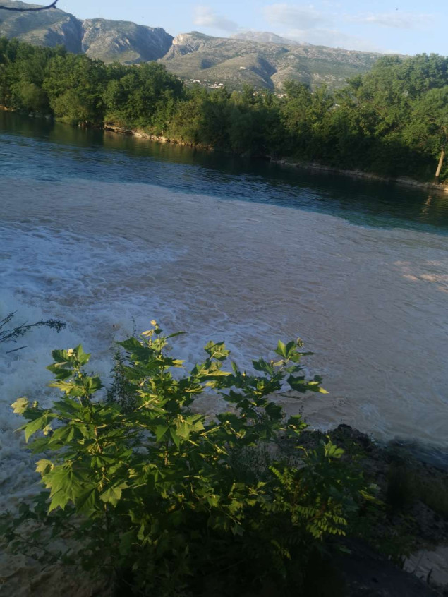 USR Neretva: Zamućenje vode ponovno je uzrokovalo neviđenu štetu ekosustavu rijeke Neretve