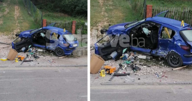 Jedno dijete poginulo, sedam osoba povrijeđeno u nesreći na putu Bistarac-Lukavac