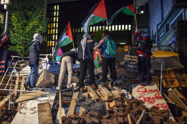 Nizozemska policija prekinula propalestinske demonstracije na amsterdamskom univerzitetu