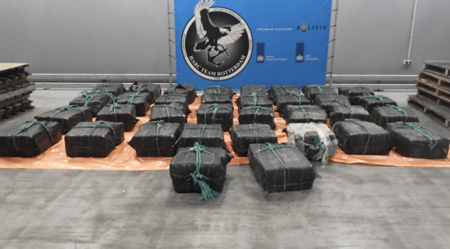 Nizozemska: U roterdamskoj luci zaplijenjeno blizu pet tona kokaina