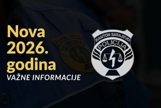 MUP KS podsjeća i poziva građane na odgovorno ponašanje tokom dočeka Nove godine