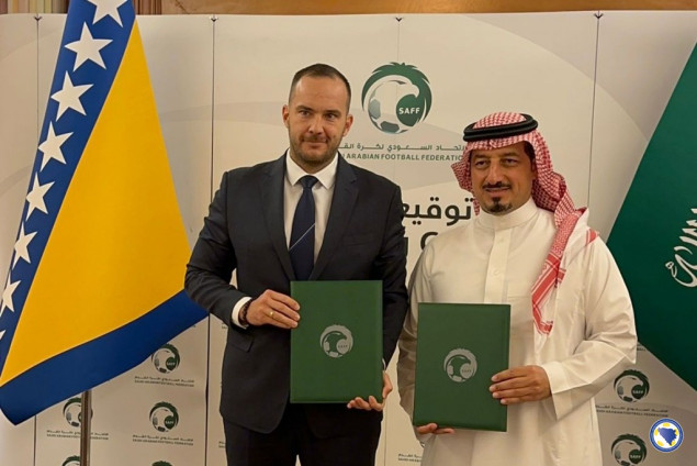Potpisan Memorandum o saradnji NSBiH i saudijskog nogometnog saveza